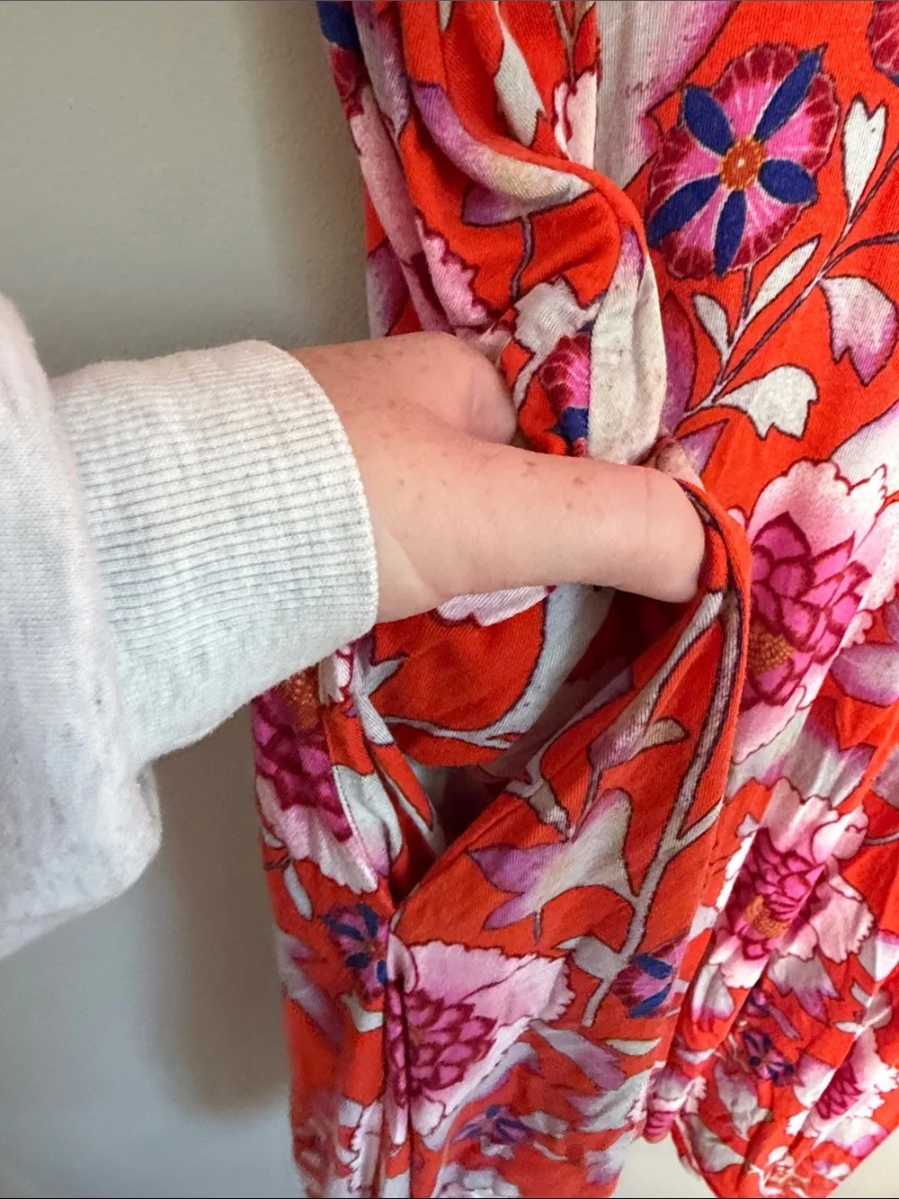 Maeve by Anthropologie Cleary Floral Sleeveless Asymmetrical Dress Large